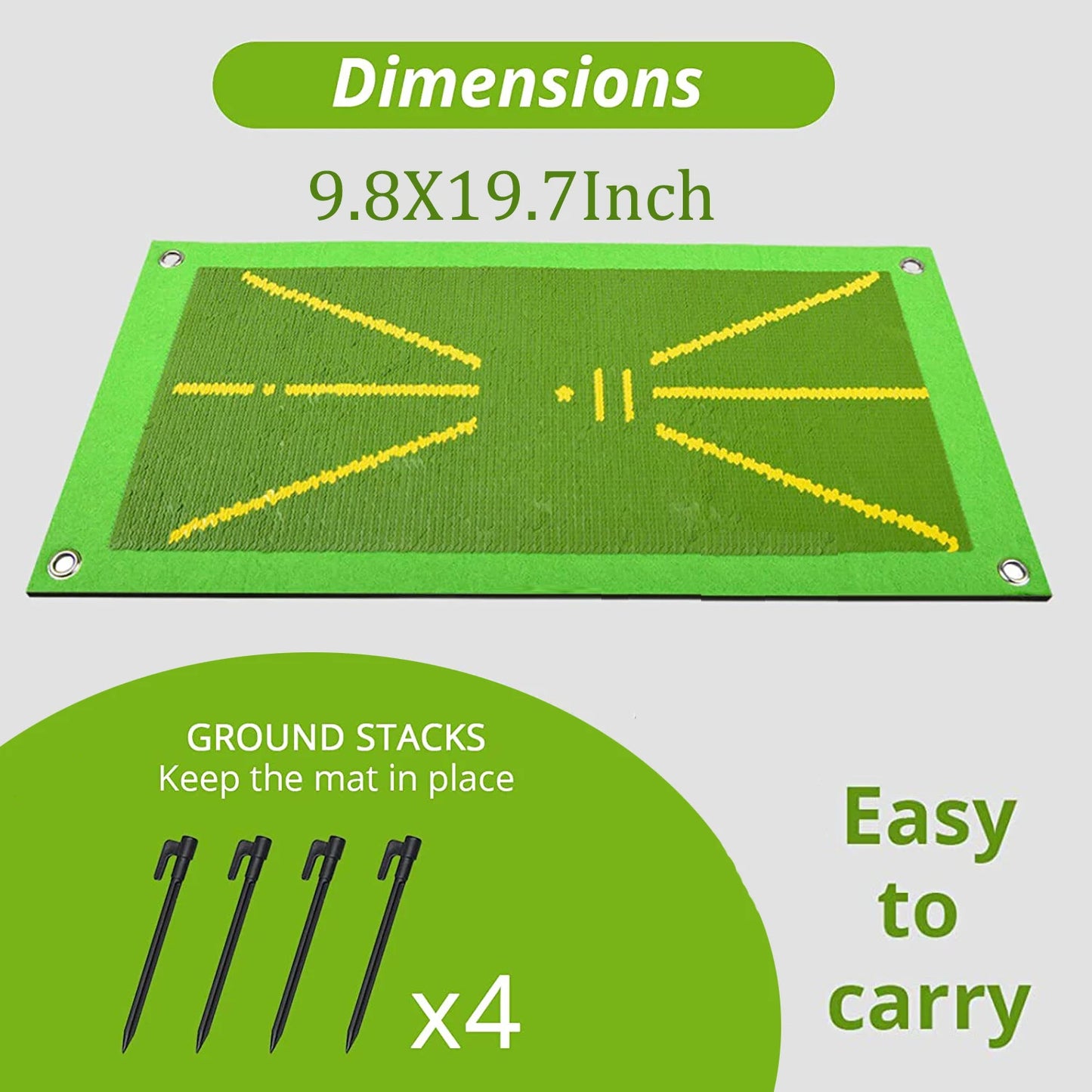 Golf Precision Pro Swing Mat