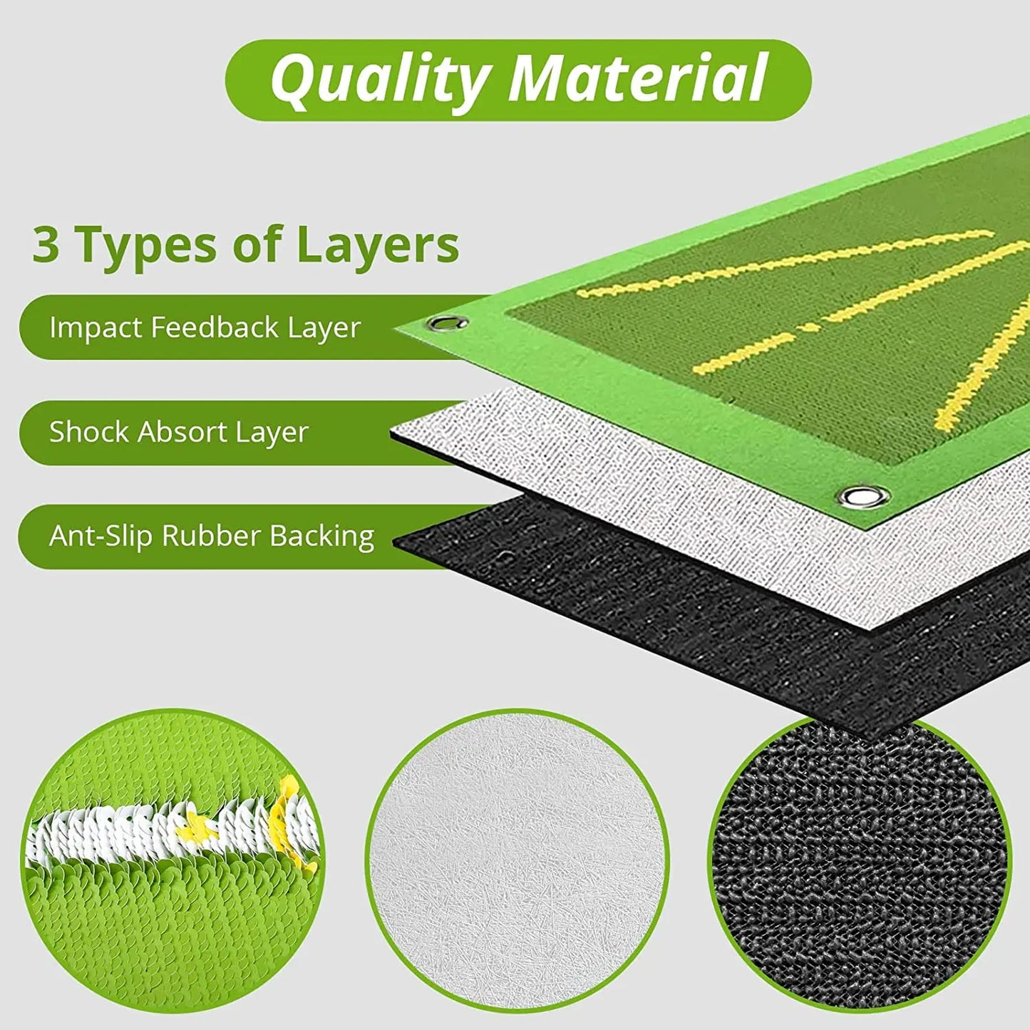 Golf Precision Pro Swing Mat